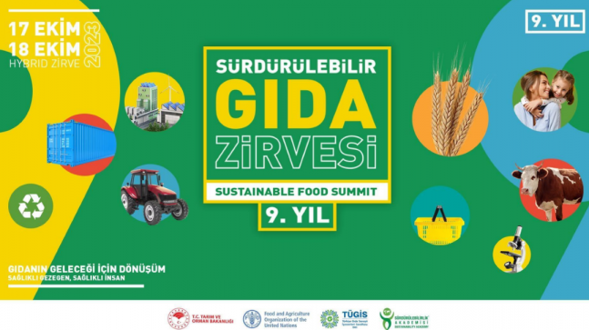 Sürdürülebilir Gıda Zirvesi 17-18 Ekim’de